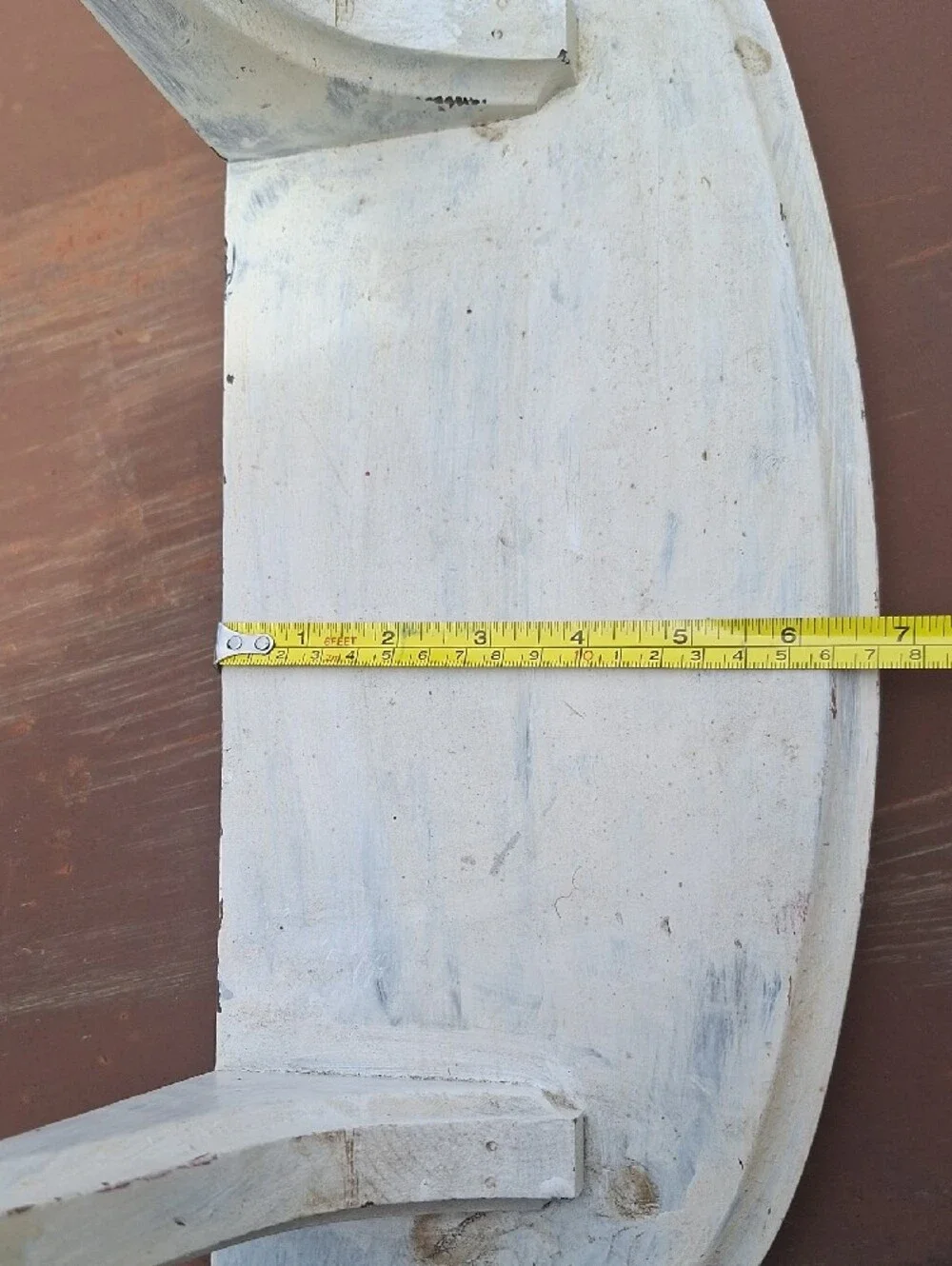 White Rustic Wall Shelf - Home Wall Decor